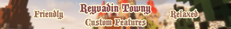 banner for Reyvadin Towny server