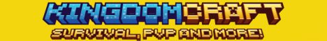 banner for KingdomCraft server