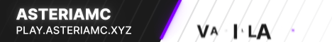 banner for AsteriaMC server