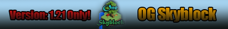 banner for OneSkyBlock server