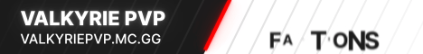 banner for ValkyriePVP server