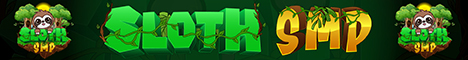 banner for Sloth SMP server