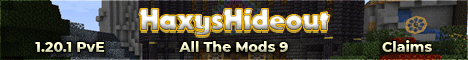 banner for All The Mods 9 server