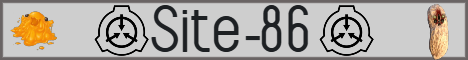 SCP - Site-86's banner