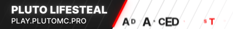 banner for Pluto Lifesteal server
