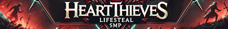 banner for HeartThieves LifeSteal SMP server