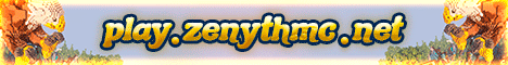 banner for ZenythMC Network server