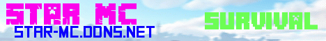 banner for Star MC server