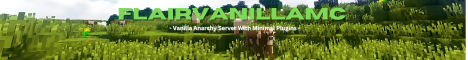 banner for flairvanillamc server