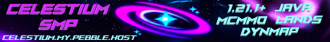 banner for Celestium SMP server