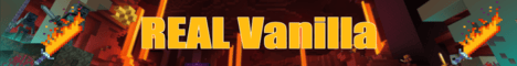 banner for Real Pure Vanilla server