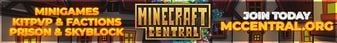 banner for Minecraft Central server