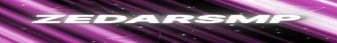 banner for ZedarMC server