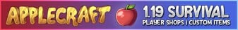 banner for APPLECRAFT! server