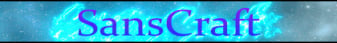 banner for SansCraft server