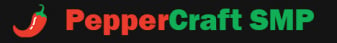 banner for PepperCraft SMP server