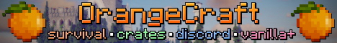 OrangeCraft Survival (BEDROCK CROSSPLAY)'s banner