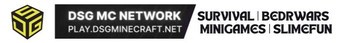banner for DSG Minecraft Network server