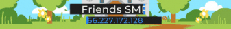 banner for Friends SMP server