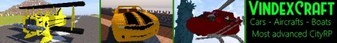 banner for VindexCraft server