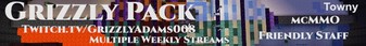 banner for Grizzly Pack server