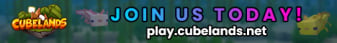 banner for CubeLands server
