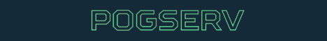 banner for Pogserv server