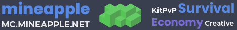 banner for MineApple server