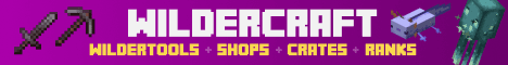 banner for WilderCraft server
