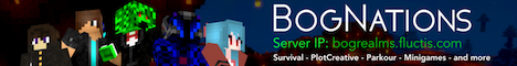 banner for BogRealmsMC server