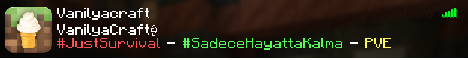 banner for VanillaCraft server