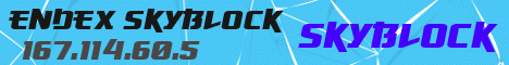 banner for Endex Skyblock server
