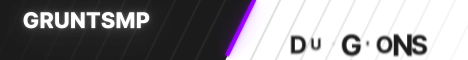 banner for GruntSMP server