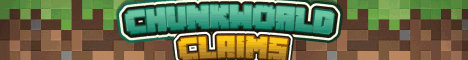 banner for Chunkworld Reborn Claims server