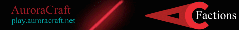 banner for Auroracraft server