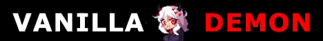 banner for Vanilla Demon server