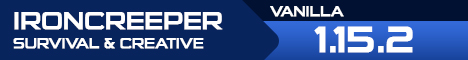 banner for Iron Creeper server