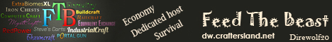 banner for FTB Direwolf20 by CraftersLand server