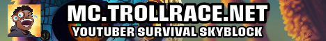 banner for Trollrace Network server