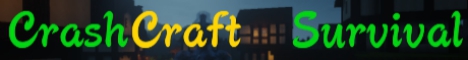 banner for CrashCraft server
