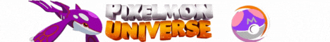 banner for Pixelmon Universe server