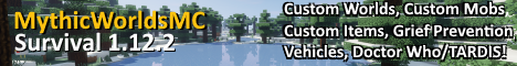 banner for MythicWorldsMC server