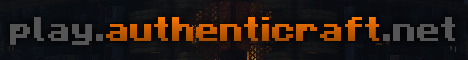 banner for Authenticraft server