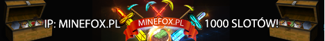 banner for MineFox.pl server