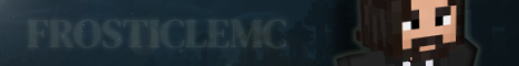 banner for FrosticleMC server