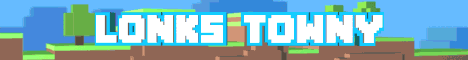 banner for LonksMC Towny server