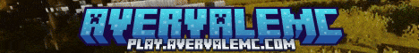 banner for AvervaleMC server