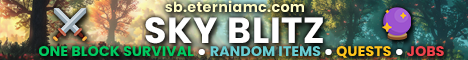 banner for EterniaMC server