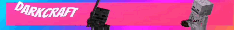 banner for DarkCraft server