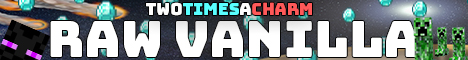 banner for Raw Vanilla server